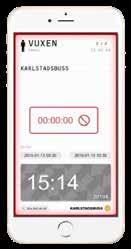 KARLSTADSBUSS Karlstadsbuss mobilbiljett för zon 3350. Karlstadsbuss mobilbiljett när giltighetstiden har gått ut.