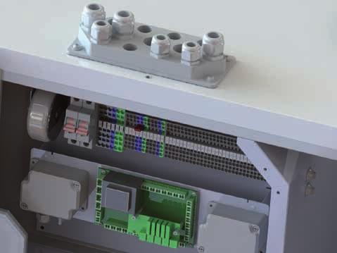 1 AVSÄKRING Storlek Aggregat med Vattenbatteri Elbatteri 03 Matning 1 x 230 V 3 x 400 V Avsäkring 10 A 10 A 04 Matning 1 x 230 V 3 x 400 V Avsäkring 10 A 16 A 06 Matning 1 x 230 V 1 x 230 V 1)