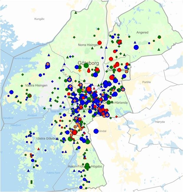 Tillgången på verksamhetsytor för sådan verksamhet som inte kan ligga i blandad stadsbebyggelse är idag god och bedöms i dagsläget utgöra god framförhållning.