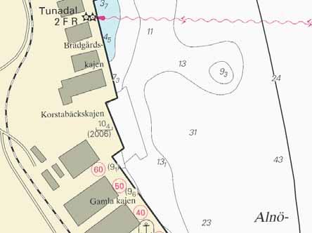 5 Nr 139 Sweden. Sea of Bothnia. Port of Sundsvall. Tunadalshamnen. Korstabäckskajen. Maximum draught increased.