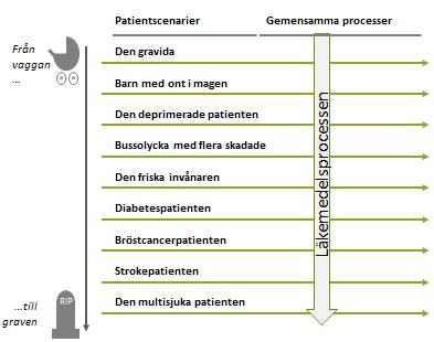 Patientscenarioarbetet Syftet var att få en gemensam bild