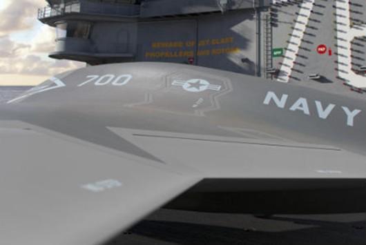 Flyg Lockheed Martin Sea Ghost Lockheed Martin har planer på att 2017 flyga en prototyp av ett hangarbaserat obemannat system benämnt Sea Ghost.
