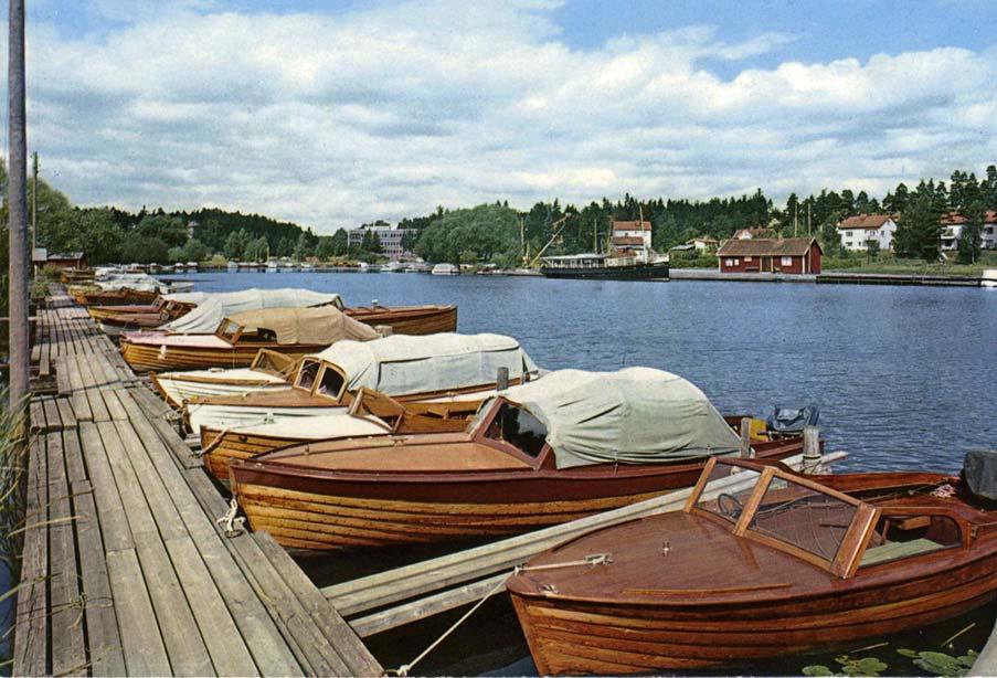 Tranås småbåtshamn, 1962.