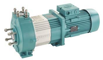 Wernert-Pumpen typ Monsun är en magnetdriven centrifugalpump, konstruerad enligt keminorm ISO 25/ DIN EN 225, avsedd att pumpa korrosiva vätskor.