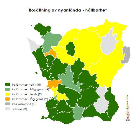 2017-05-02 Dnr 851-7331-2017 Kommunen har inte upplevt undanträngningseffekter med anledning av bosättning av anvisade nyanlända Drygt en tredjedel av kommuner uppger helt eller i hög grad att de