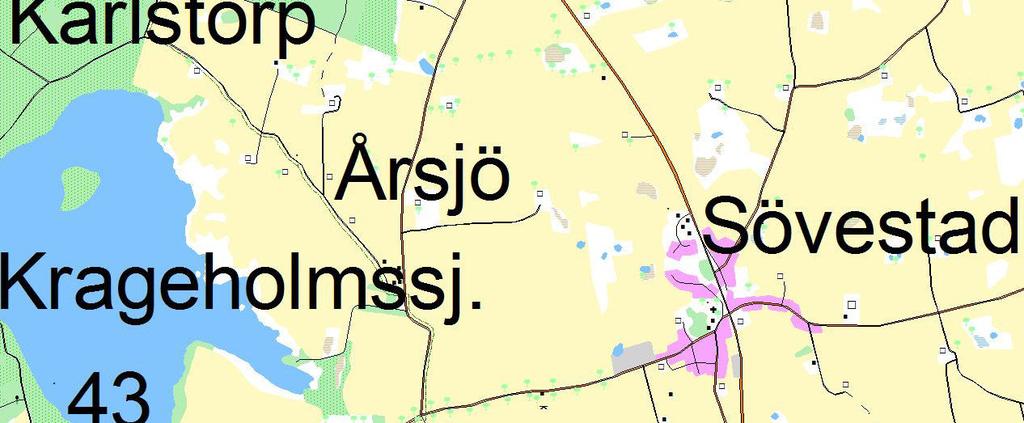 Krageholms mölla ligger