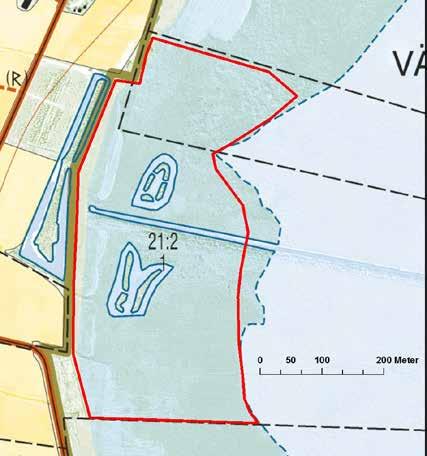 Charlottenborgsmaden 15 ha. Hävdstatus: svag Igenväxning: medel. Den här ytan har tidigare legat för fäfot. Med början 1999 startade en restaurering av området.