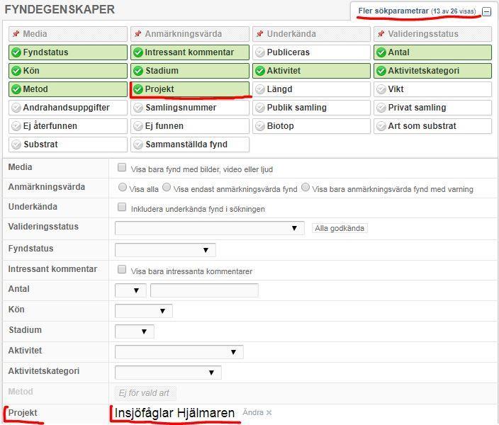 Resultat och diskussion Ta del av fågeldata från inventeringarna Alla observationer som gjorts under både 2015 och 2017 års sjöfågelinventeringar finns tillgängliga i Artportalen (artportalen.se).