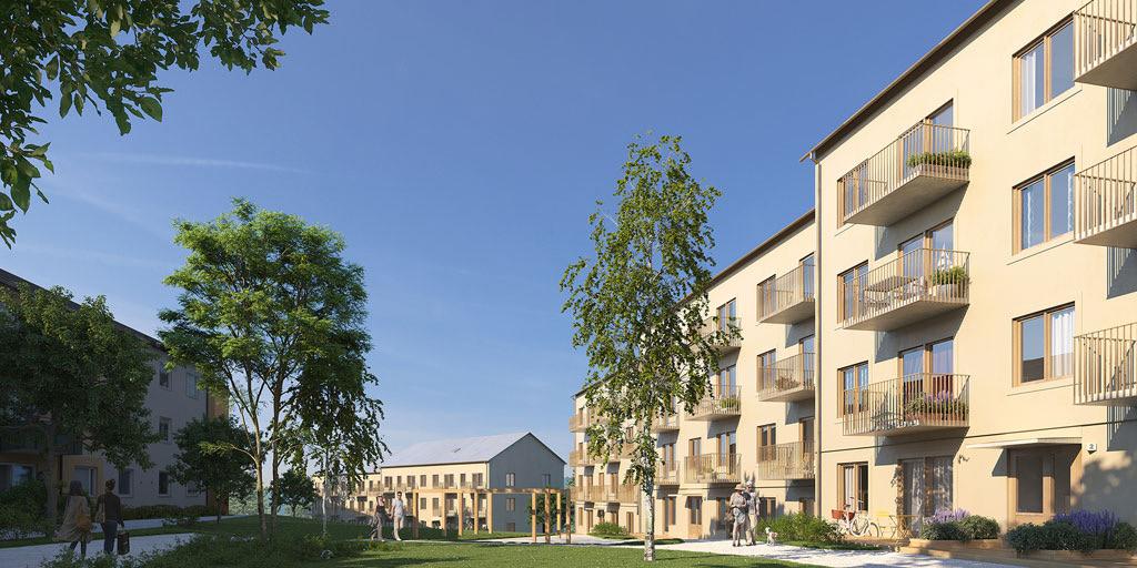 stadsbestånd. Ett mer effektivt utnyttjande av det befintliga beståndet har en avgörande betydelse för hur bostadsbristen kan mötas, framför allt i närtid.