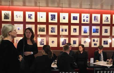 En sista stärkande kaffetår innan konserten.