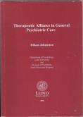 Vad menas med terapeutisk allians? 1. Affektiv relationell komponent inkluderande det känslomässiga bandet och anknytningen mellan patient och behandlare. 2.