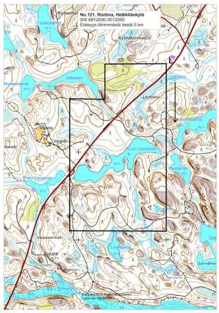 2 x 1 km stor rektangel; man går i en ögla och kommer tillbaka till startplatsen Alla linjer har inventerats en gång Startpunkten och färdriktningen har