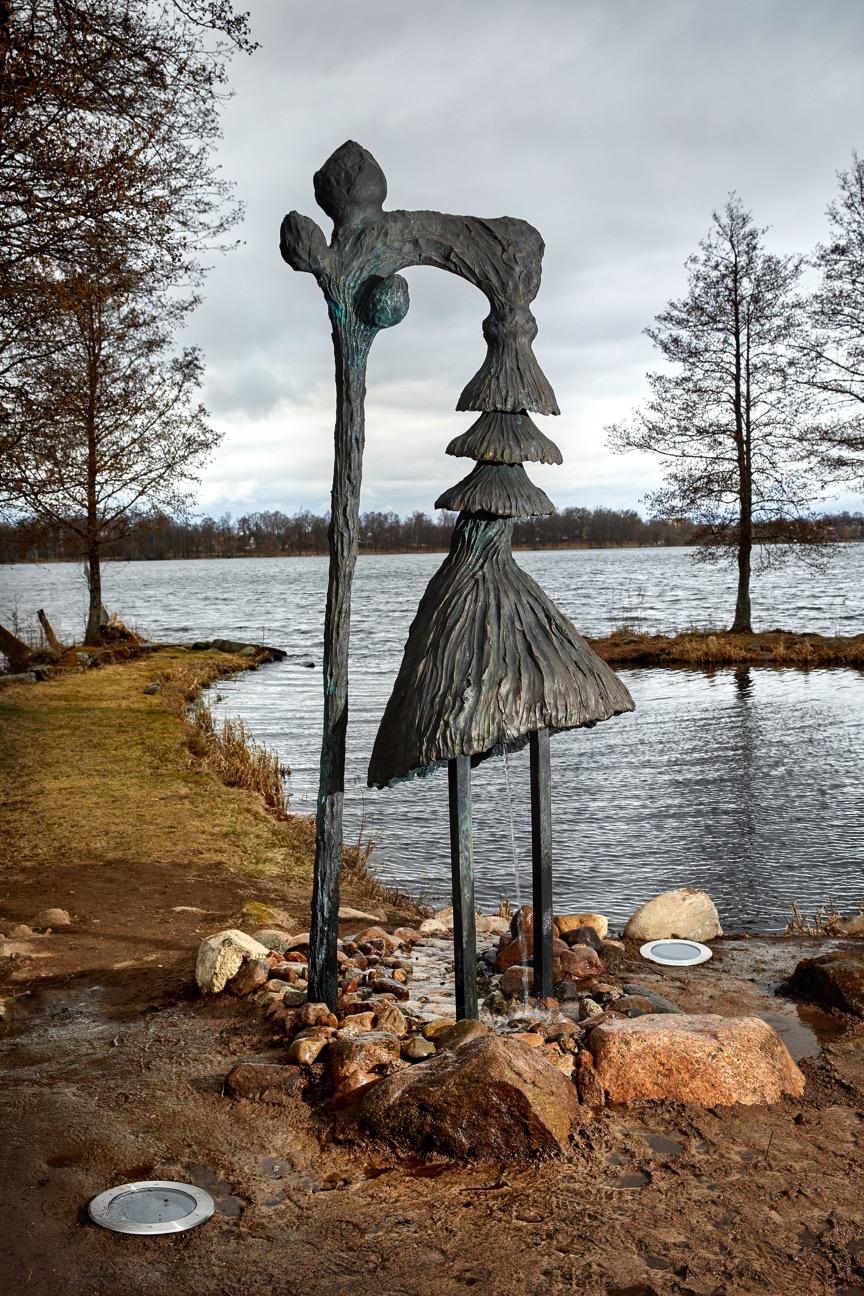 Verket Pissed Elin kom på plats intill Växjösjön under våren 2017.