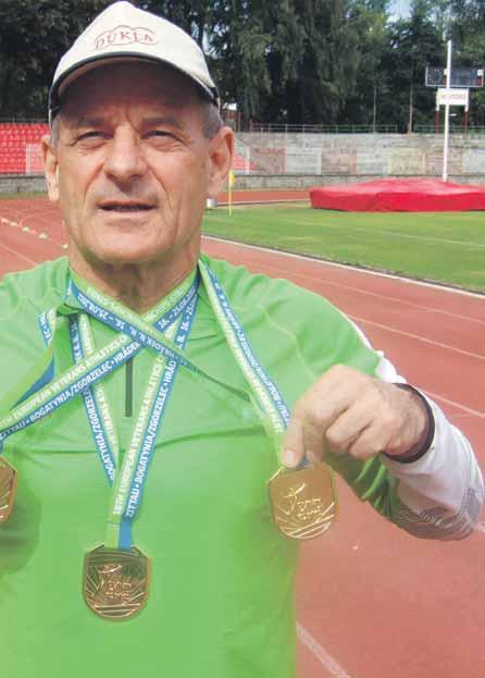 www.sport.sk ATLETIKA 31 65 až 69-ročných, o rok má šancu dosiahnuť čas zodpovedajúci výkonu pod 10 sekúnd Víťazné finále behu na 100 m na tohtoročných ME.
