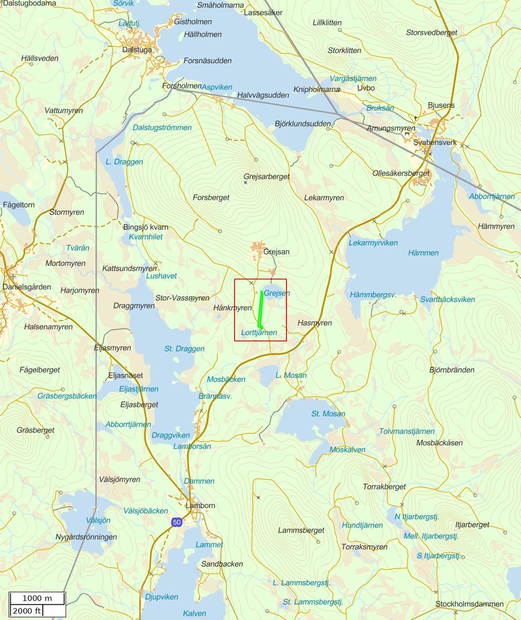 Traktdirektiv 2018-08-10 10:59 Rotpost Enviksbyn 17:1 avd 34,35 Post 2 Hushållningssällskapet Väst Översiktskarta