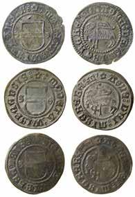 från Åbo) under den period (maj 1522 augusti 1523), då Sören behärskade hela södra Finland (fig. 6b). Sören slog mynt även i Ronneby och Landskrona, men dessa faller utanför ramen för denna artikel.