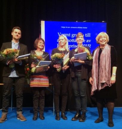 Helge priset 2015 Guldäppelfinalist 2016