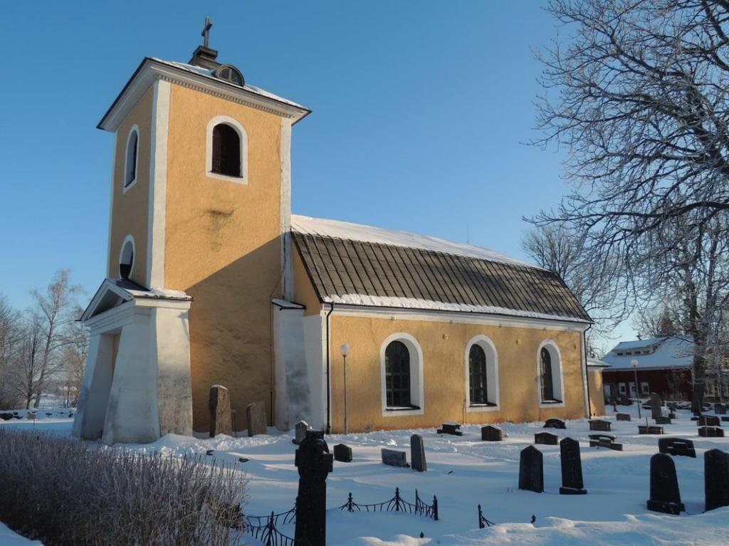 och vapenhus revs och målningarna av Albertus Pictor kalkades över (figur 5 och 6). Figur 5.