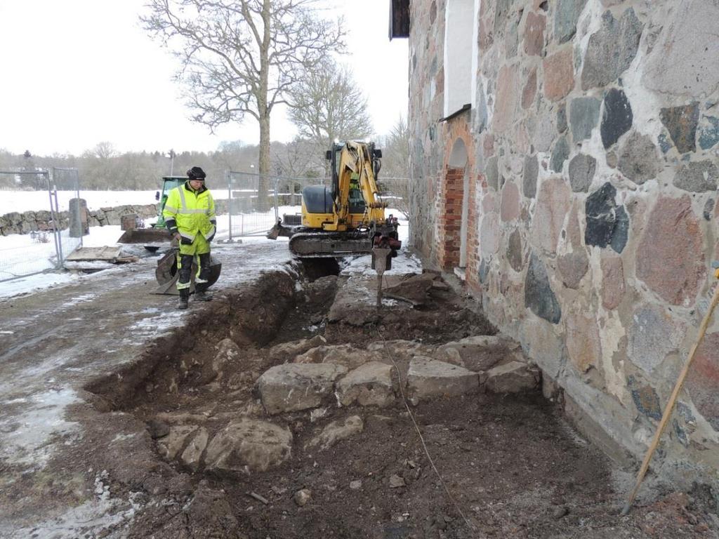 Figur 36. Västtornets södra mur.