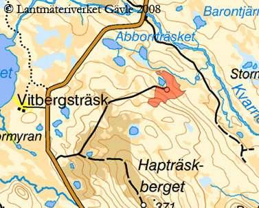 Vitbergsträsk Bodens kommun Markägare: SCA Status: Avverkningsanmält 2007-10-31