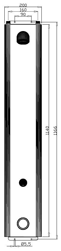 3. Montering av duschpanel 1. Anslutningen mellan duschpanelens utvändiga R15-gänga och avstängningsventilen ska ske med planpackning eller annan gängtätning.