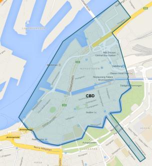 Av RAMS statistiken från år 211 framgår att kontorssysselsättningen i hela Göteborgs kommun år 211 var ca 75 personer. Hälften av regionens kontorssysselsatta finns således i Göteborgs kommun.