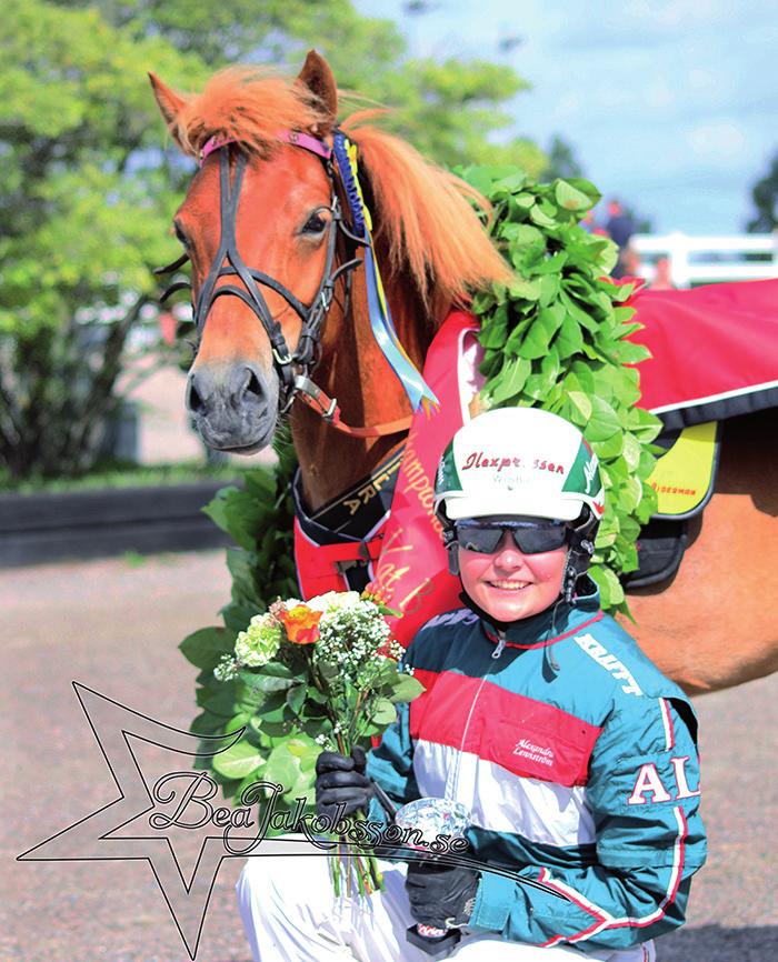 Stort grattis Fandra, Alexandra och Caroline till segern i 6-års