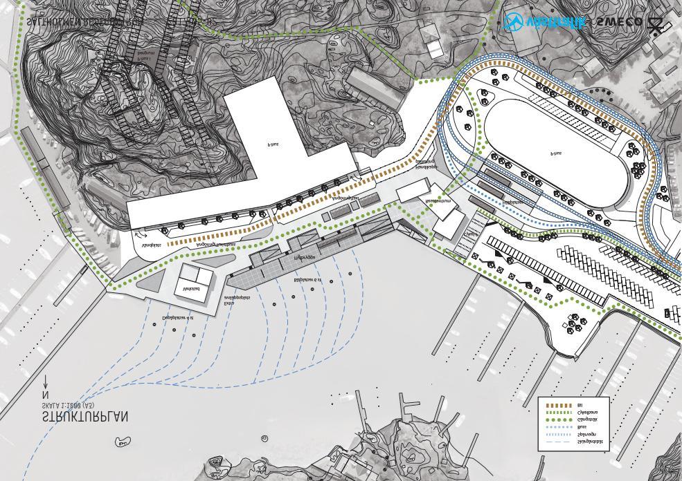 Terminal med kajer och god kollektivtrafik Det är nödvändigt att investera i en ny och bättre terminal för att uppfylla Västtrafiks och kommunens krav på en attraktiv bytespunkt.