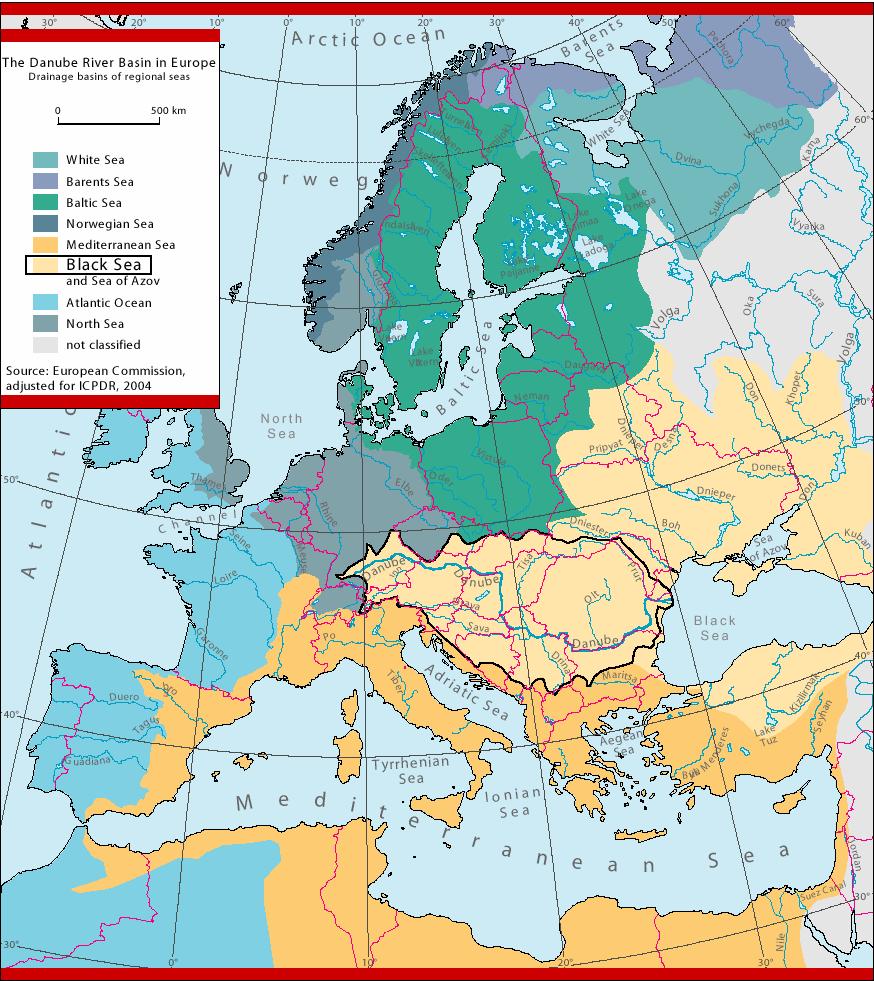 druhá najdlhšia európska rieka, najdlhšia rieka v EÚ.