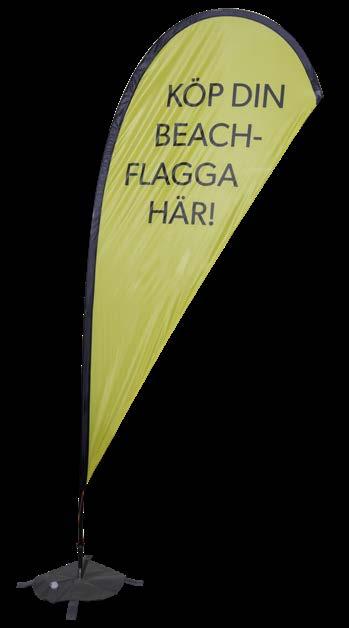 SOBER BEACHFLAGGOR Beachflaggan är det senaste tillskottet i Sobers