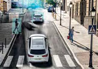 Förarstöd och aktiv säkerhet Säkerhet och intuitiv intelligens Helt nya Kia Optima Sportswagon är utvecklad för att du ska känna förtroende för bilen och lita på