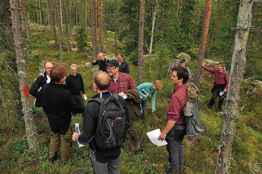 jansfors var på besök i september 2014. Även Länsstyrelsens seminarium om naturvärden i vildmarksriket i september 2014 med cirka 30 deltagare var förlagt till demoområdet.