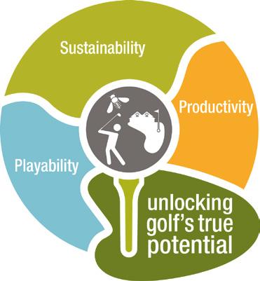 Konceptet Unlocking Golf s True Potential handlar om att förse greenkeepers och golfklubbar med verktyg och idéer som inspirerar och som kan locka fler människor att börja spela golf.