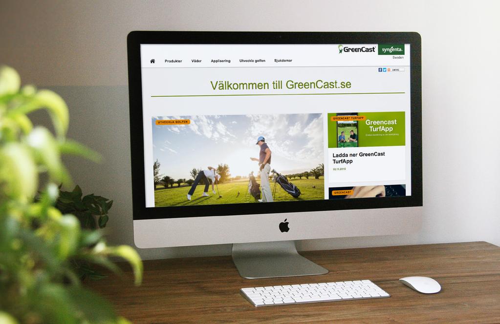 Nya Greencast Om du har besökt Greencast.se nyligen har du säkert sett att sidan har fått ett nytt, modernare utseende.