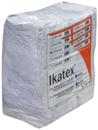 IKATEX 8055 Vita torkdukar av hög kvalitet, lakansväv Anpassade för dem som ställer höga krav. Kan vridas ur och användas om och om igen. Jämn och hög kvalitet.