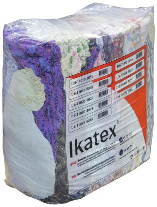 KULÖRT IKATEX I 10-KILOSFÖRPACKNING Textila torkdukar av hög kvalitet i praktisk förpackning Ikatex är en serie av textila torkdukar för