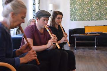 Samspelshelgen (forts) 7 Inför fredagskvällens konsert, värmde