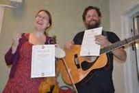Sundsvalls kulturskolas bluegrass ensemble och