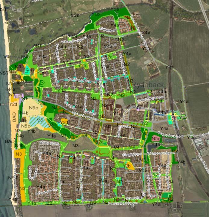 Rydebäck Ny Gc-väg Långövägen Cykelöverfarter Sandvägen Staket