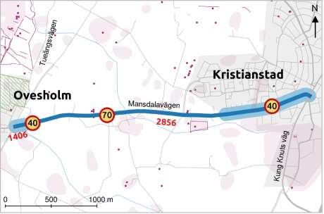 Kristianstad-Ovesholm Berörda kommuner: Kristianstad kommun Objektsid för kartreferens: 59 Öppet för trafik: Mellan 2024 och 2026 Ungefärlig kostnad: 10 miljoner kronor varav kommunen står för