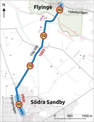 Flyinge-Södra Sandby Berörda kommuner: Lunds kommun Objektsid för kartreferens: 95 Öppet för trafik: Mellan 2024 och 2026 Ungefärlig kostnad: 15 miljoner kronor varav kommunen står för hälften.