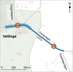 Vellinge-Västra Grevie Berörda kommuner: Vellinge kommun Objektsid för kartreferens: 183 Öppet för trafik: Mellan 2024 och 2026 Ungefärlig kostnad: 4 miljoner kronor varav kommunen står för hälften.