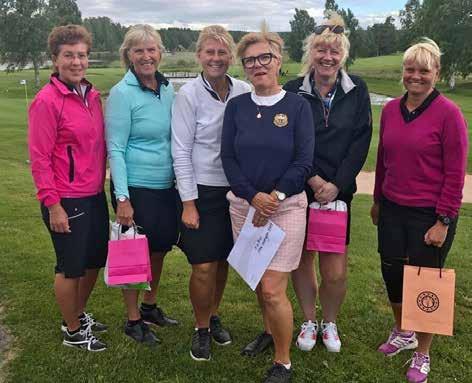 Grundserien vanns av Ulla Blomqvist på bättre hcp, 2:a kom Katarina Lif (samma antal slag) 3:a blev Anita Möller. B-klass: Lotta Nordek, Marie Kennmark och Marie-Louise Rådberg.