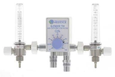 ANDNINGSUTRUSTNING Mixer TM Mixer TM används för att förse patienten med en mix av oxygen och andningsluft. Koncentrationen av oxygen valbar mellan 21-100 %.