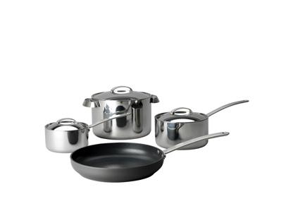 teflon Tigaie sauté cu capac, Ø 26 cm, inox / cu înveliş din teflon