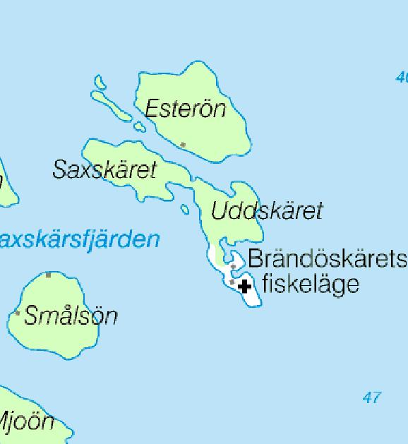 Lämningarna på Uddskär är så belägna att de sannolikt har använts under 1500-talets mitt och detta är därmed områdets äldsta fiskeläge.
