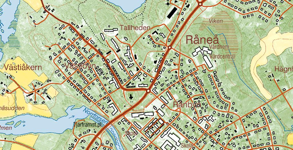 Områdets historia Bönderna i Råne by anhöll år 1642 om att få bygga kyrka och kyrkstugor på Rånberget. De hoppades därigenom kunna bryta sig ur Luleå socken och bilda eget gäll.