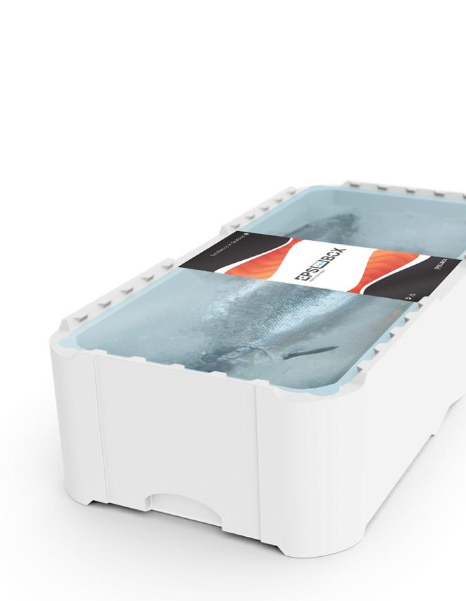 FISKELÅDOR BEWi-BOX Den innovativa Next Generation fiskelådan BEWi-BOX kombinerar en EPS-låda med en vävd toppfolie.