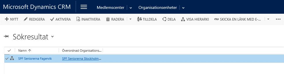 5. Klicka på föreningsnamnet som står med blå text. 6.