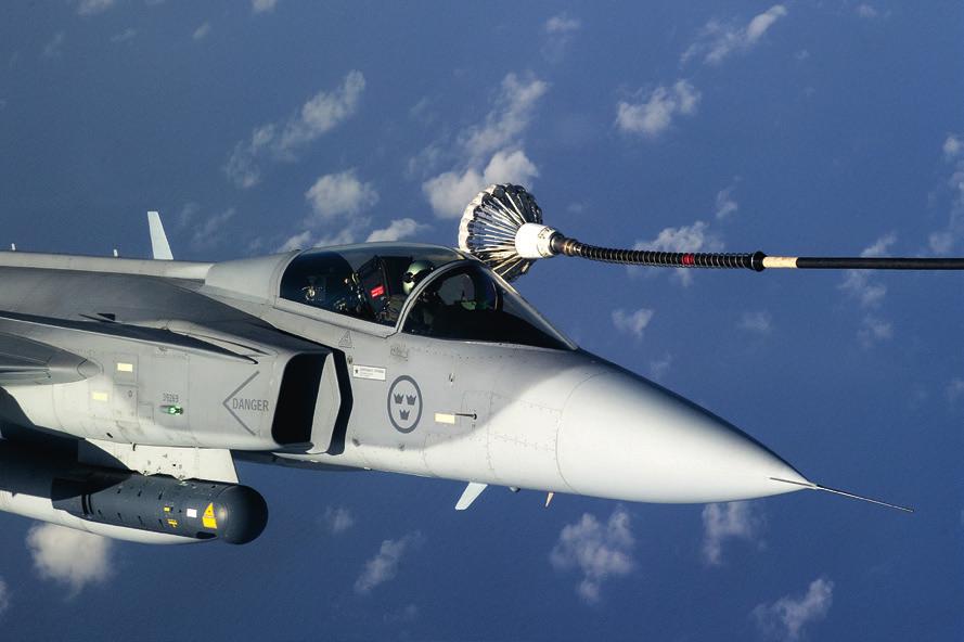 Gissa bilden Vårbilden Detaljen var från slangen till lufttankningen av Saab 39 Gripen, främre delen innan tratten.